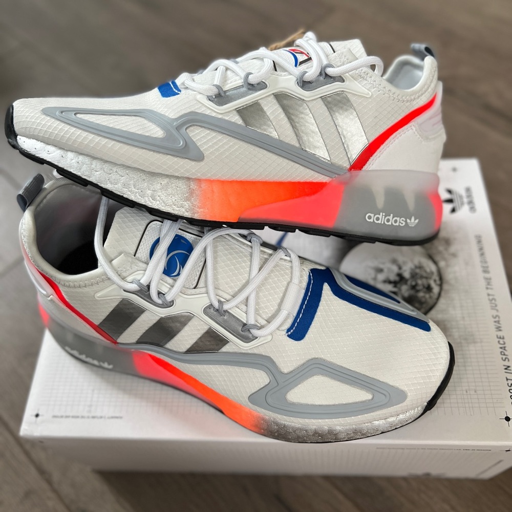 adidas ZX 2K Boost J Running Big kids Shoe FX9519 SIZE 6 youth NEW IN BOX